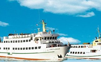 Erste Schiffsverbindung von Schleswig Holstein nach Helgoland