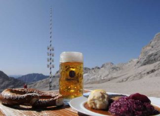 Zahnradbahn statt Achterbahn: „O’zapft is!“ auf der Zugspitze