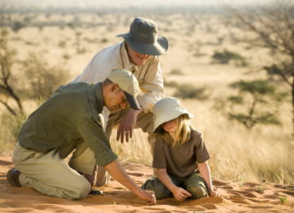 Junior Ranger-Programm in der Wildnis Südafrikas – Kinder werden im Tswalu Kalahari Private Game Reserve zu Spurenlesern