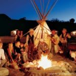 Campfire with Live Cowboy Entertainment.