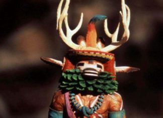 Arizona / USA: Hopi-Indianer zeigen Kunstwerke in Arizona