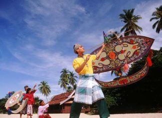 Auf der Route 3 durch Terengganu