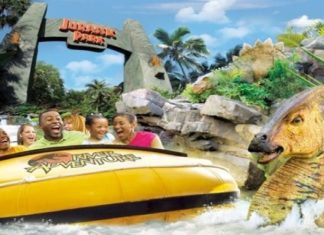 Universal Studios Florida® in 2013 mit vielen Attraktionen