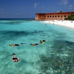 florida keys key west fort jefferson dry tortugas blue green water