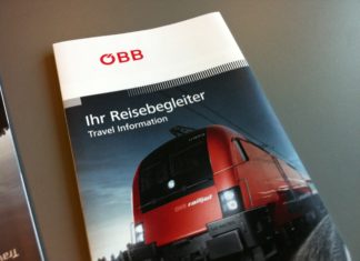 Mit dem Railjet der ÖBB nach Budapest