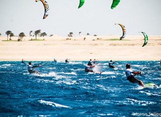 Ägypten / Soma Bay: Kitesurf-Meisterschaft Tag 3 – Der Wind spielt mit