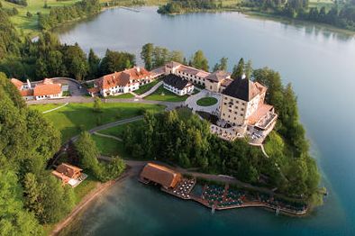 Schloss-Fuschl-Luftbild