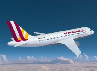 Die neue Germanwings erfolgreich heute gestartet
