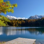 Der Freibergsee im Herbst ©Tourismus Oberstdorf