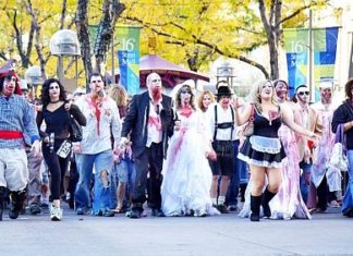 Leichenschmaus oder Sargrennen? An Halloween werden die Zombies in Colorado losgelassen!