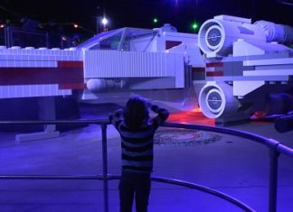 Größtes Star Wars – Starfighter Modell im Legoland Deutschland