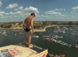 GEIL! Cliff Diving World Series in Texas! (VIDEO) Action pur!