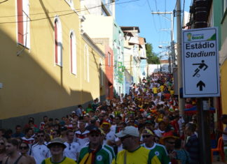 Die DFB-Fans in Brasilien reisen 19 Stunden mit Bus zum ersten Spiel