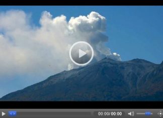 Vulkan Ontake in Japan weiterhin aktiv! VIDEO
