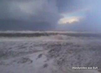 Sturmtief Felix – Auch auf Sylt ist es richtig stürmisch!