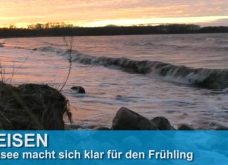 Ostsee verabschiedet den Winter mit faszinierenden Naturmomenten