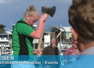 Action und sportliche Hochleistung: Holzhacker-Events in Australien!