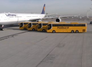 Postbus und Lufthansa kooperieren: Mit dem Postbus täglich 100 Mal direkt zum Münchener Flughafen