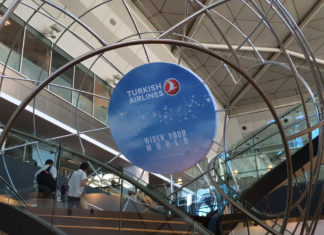 Turkish Airlines Business Lounge in Istanbul gehört zu den Top 10 der Welt!