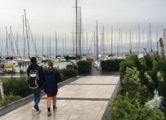 Saison vorbei: Herbstliche Impressionen aus Balatonfüred / Ungarn