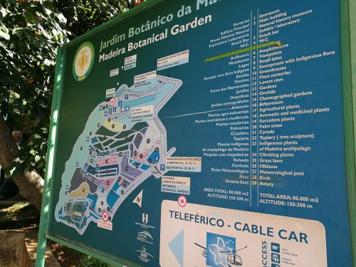 Parkübersicht des Botanischen garten in Funchal / Madeira - Foto: Flying Media