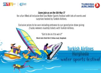 Turkish Airlines lässt großes Wassersport-Event in Hurghada / Ägypten steigen!