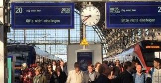 Brandanschläge auf zahlreiche Bahnstrecken der DB