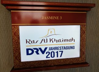 Pressevertreter im Rahmen der DRV-Jahrestagung 2017 in Ras Al Khaimah