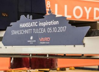 Hapag-Lloyd Cruises feiert Baubeginn des zweiten Expeditionsschiffes