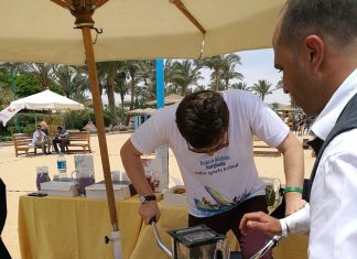 Crazy! Ägyptisches Smoothie-Bike!