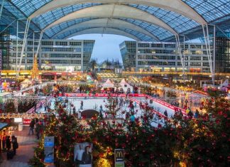 Weihnachts- und Wintermarkt am Münchener Flughafen ab 18. November