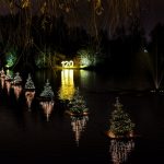 Kempinski_Schwimmende Christbäume