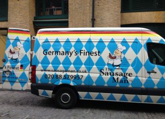Kennt ihr den Sausage-Man in London?