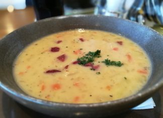 Kartoffelsuppe auf hoher See!