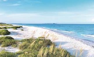 St. Pete/Clearwater: Traumhaft weißer Sandstrand so weit das Auge reicht