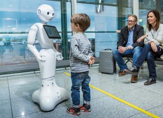 Flughafen München und Lufthansa testen humanoiden Roboter im Terminal 2