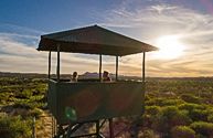 Namibia-Tipp: Sundowner in zehn Metern Höhe über der Savanne