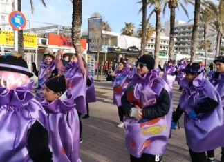 Karneval an der Playa de Palma auf Mallorca