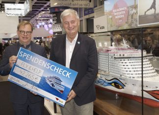 AIDA Cruises baut Schule auf den Philippinen mit der Reiner Meutsch Stiftung FLY & HELP