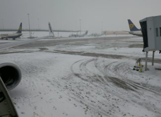 Schneechaos in England verursacht weiterhin Flugausfälle und Verpätungen!