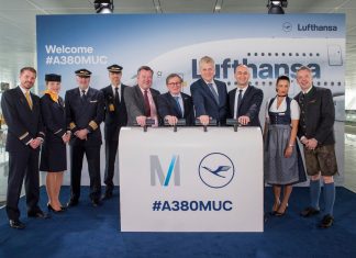 Lufthansa schickt größtes Passagierflugzeug der Welt vom Münchner Airport zu drei Zielen