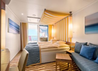 AIDAprima und AIDAperla mit neuen Kabinen für Familien