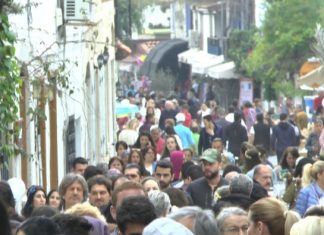 Eine Millionen Besucher beim Kräuterfestival in Alacati / Türkei!
