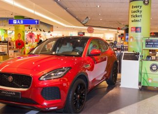 Jaguar E-Pace im Wert von 60.000 Euro bei „Lucky Weeks“ am Flughafen Frankfurt