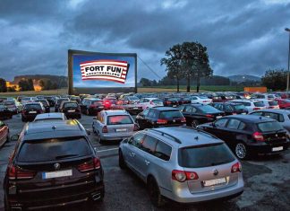 Erstes FORT FUN Autokino im FORT FUN Abenteuerland