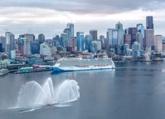 Norwegian Bliss ist das größte jemals in Seattle getaufte Schiff!