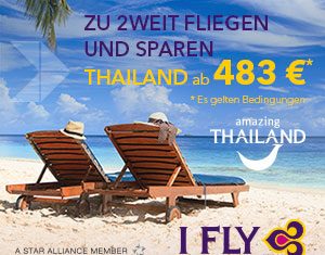 Spar als Paar: Mit dem THAI AIRWAYS Partner-Special