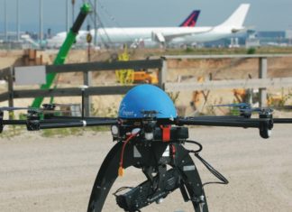 Fraport erprobt den Einsatz von Drohnen am Frankfurter Flughafen