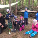 glückliche Forscher