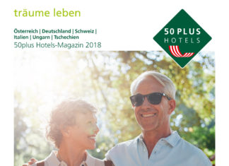 20 Jahre-Bestandsjubiläum der 50plus Hotels: 50plus Hotels in 6 Ländern Europas!